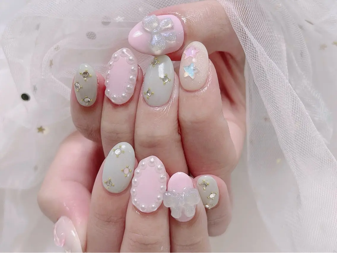 ネイル ハンドネイル ジョリ kasumi🌹💅のネイルデザイン