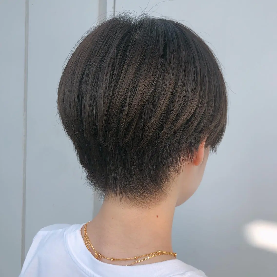 ショート カラー パーマ ハンサムショート ショートヘア カット ヘアカラー トリートメント ヘッドスパ 小田 莉加子のヘアスタイル