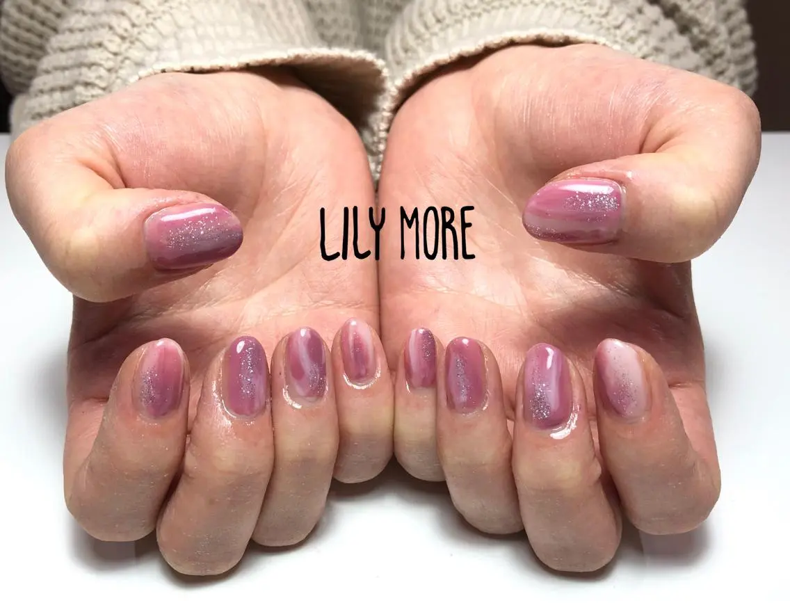 ネイル ニュアンスネイル Lily closetのネイルデザイン