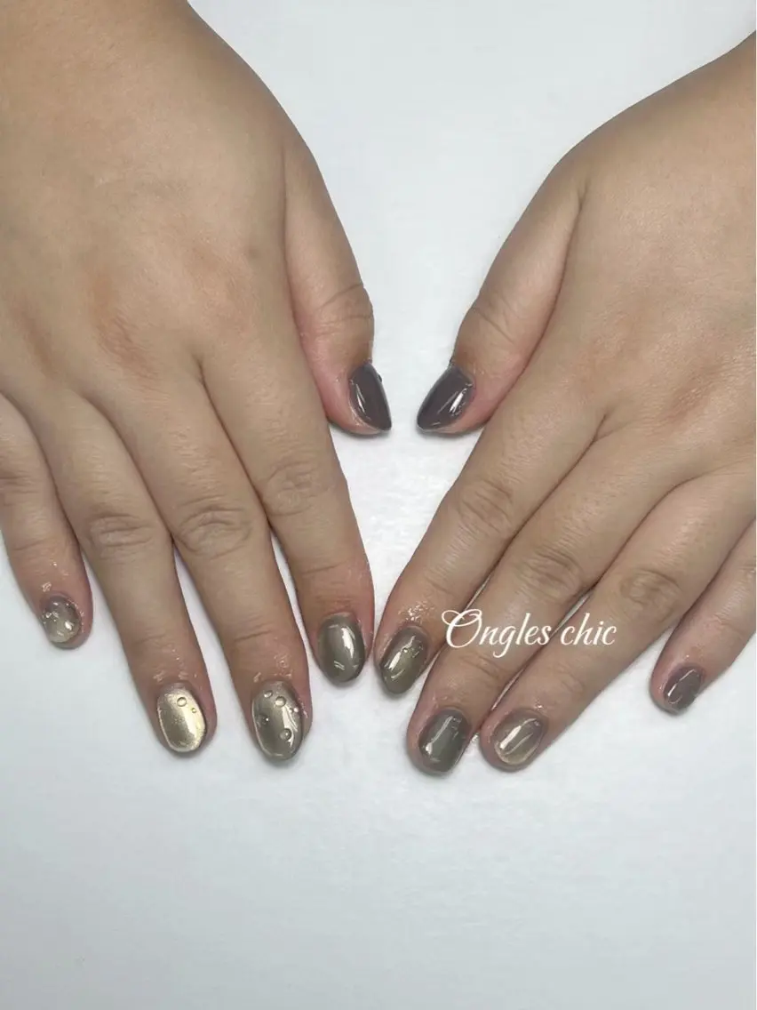ネイル ハンドネイル ハンドケア ongles chicのネイルデザイン