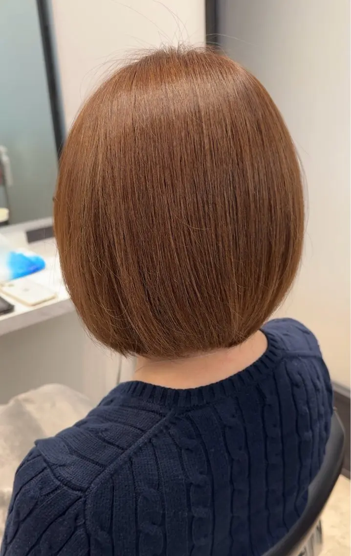 ミディアム ヘアカラー 🍀美髪作り/髪質 改善🍀勝又亮平のヘアスタイル
