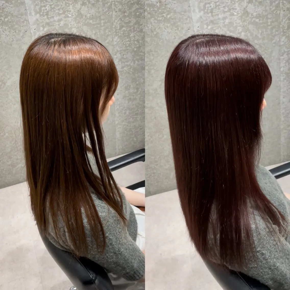 セミロング カラー トリートメント 髪質改善ヘアケア 艶髪特化/上田のヘアスタイル