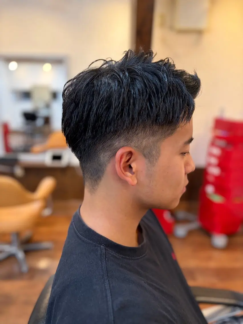 メンズ カット 長谷部 颯のヘアスタイル