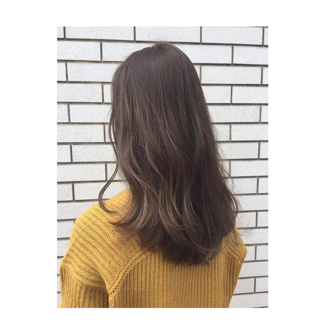 カラー ベージュカラー ブラウンカラー ブラウンベージュ ✂️小顔カット✂️ 山本有紀のヘアスタイル