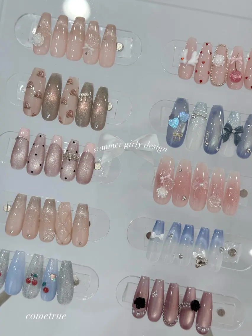 ネイル ハンドネイル cometrue yura🎀のネイルデザイン