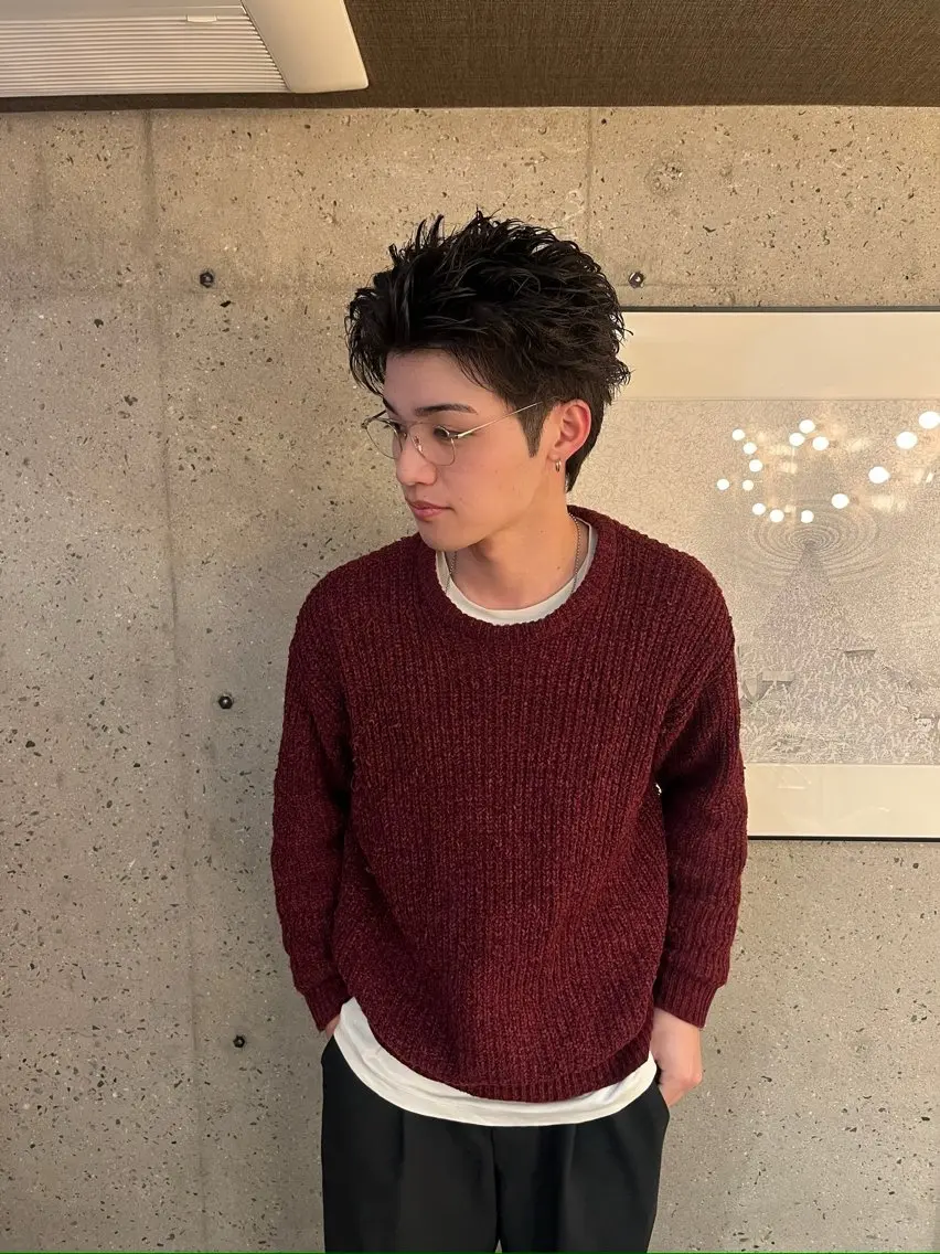 ショート メンズ 永井駿祐【平尾 薬院】メンズカットのヘアスタイル