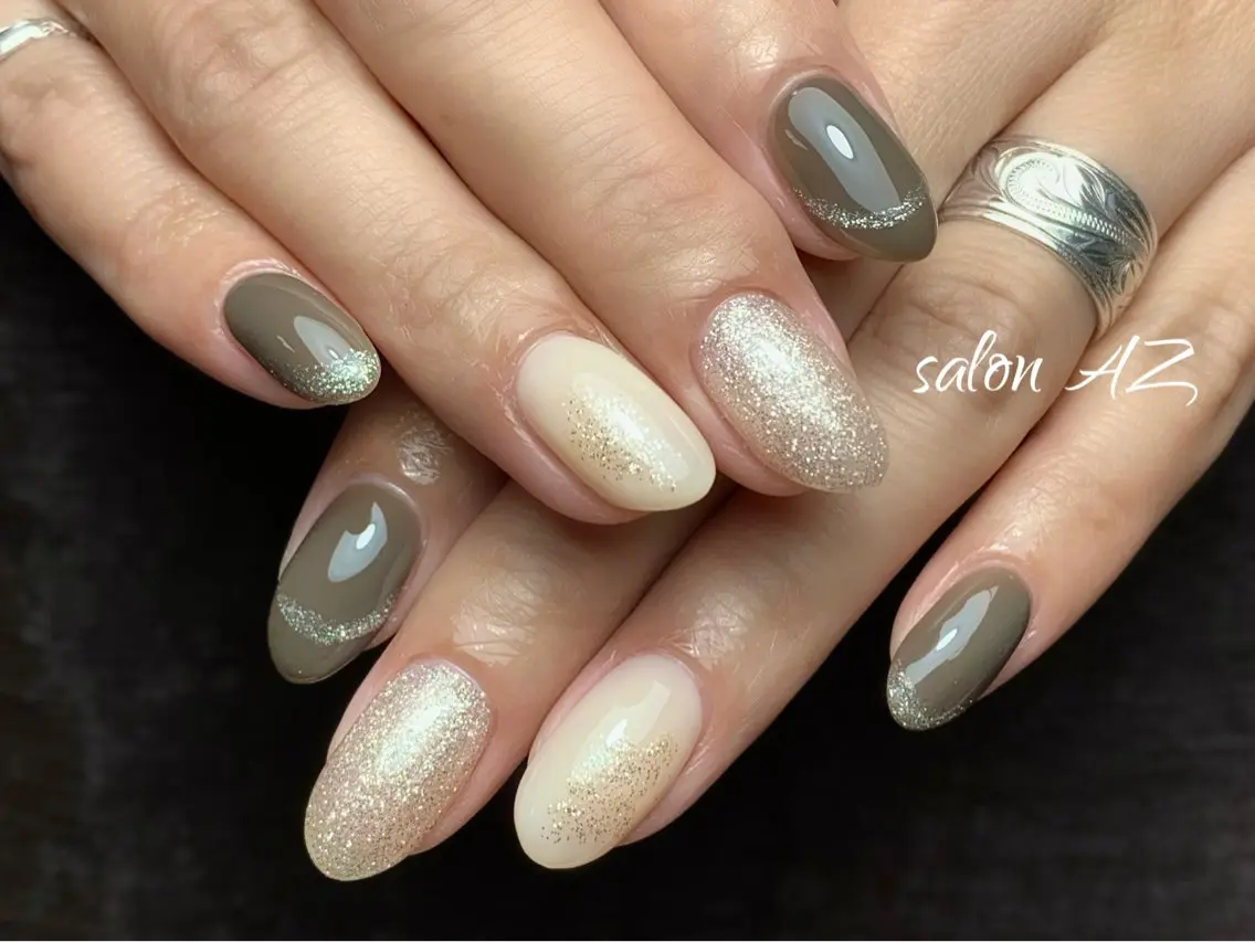 ネイル オフィスネイル ハンドネイル salon AZのネイルデザイン