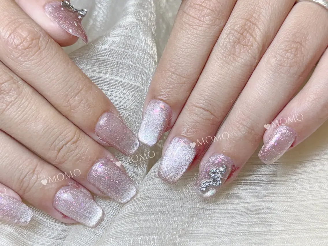 ネイル ニュアンスネイル ワンホンネイル ハンドネイル NIITSU YUNAのネイルデザイン