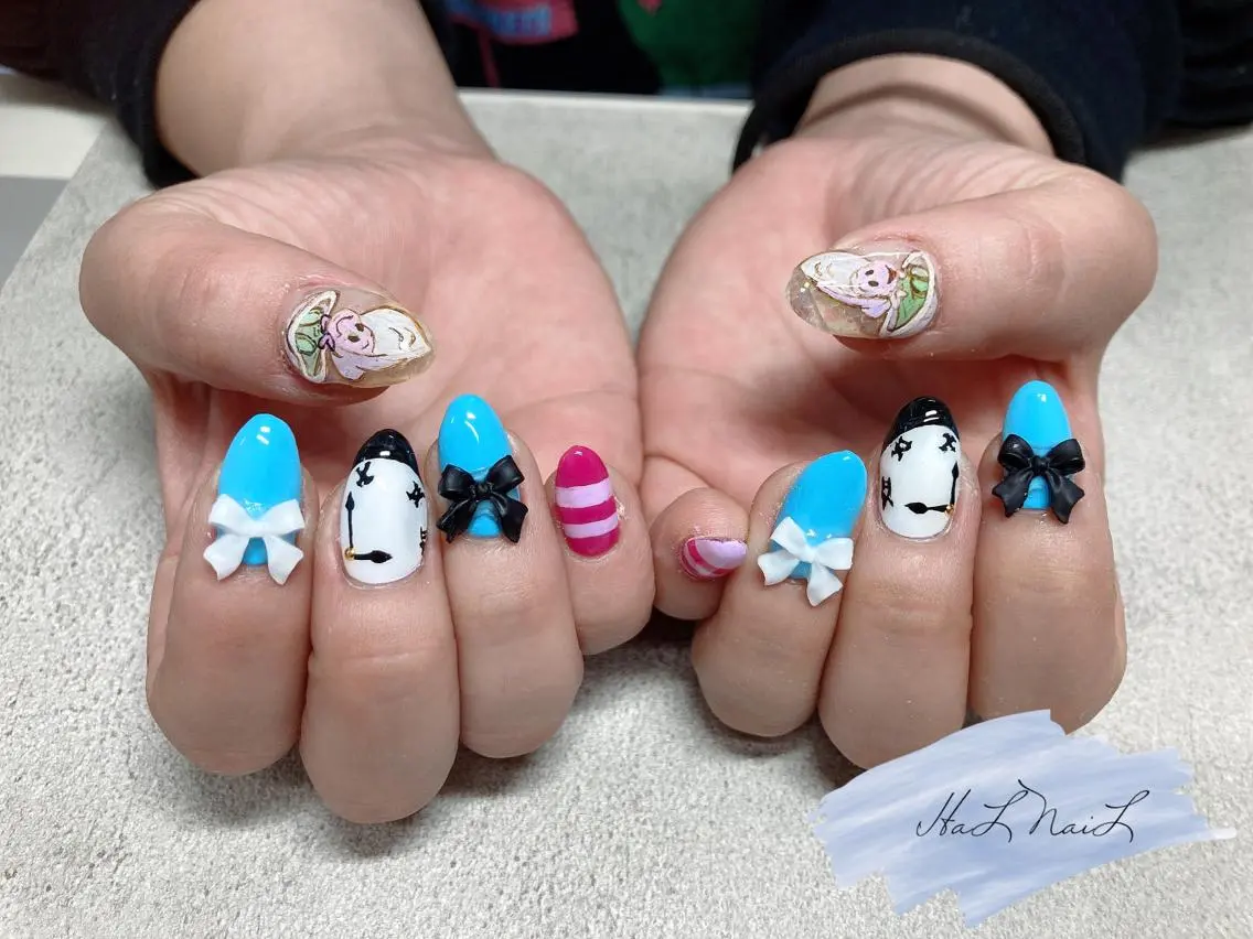 ネイル アートネイル ハンドネイル HaL NaiLのネイルデザイン