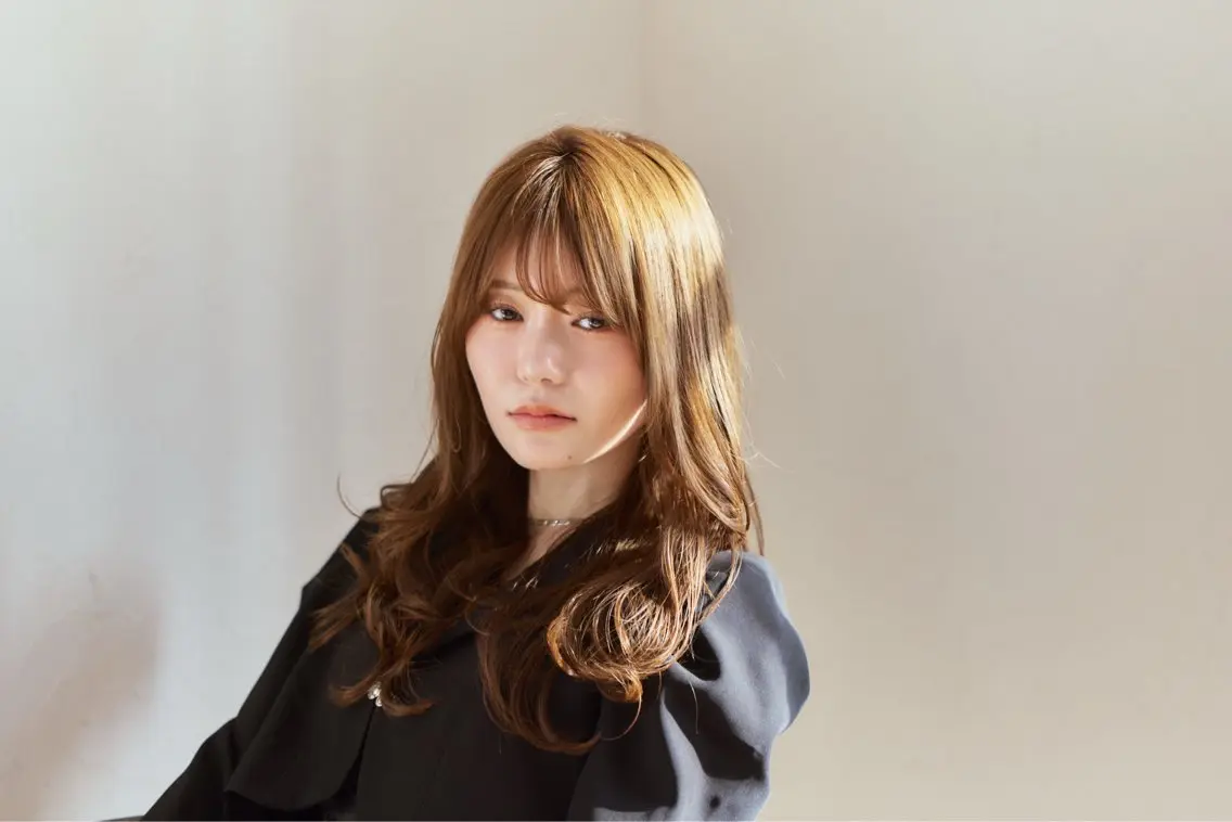 ロング カラー ブラウンカラー ダブルカラー カット ヘアカラー ✨ブリーチカラー /菜月‪‪✨のヘアスタイル