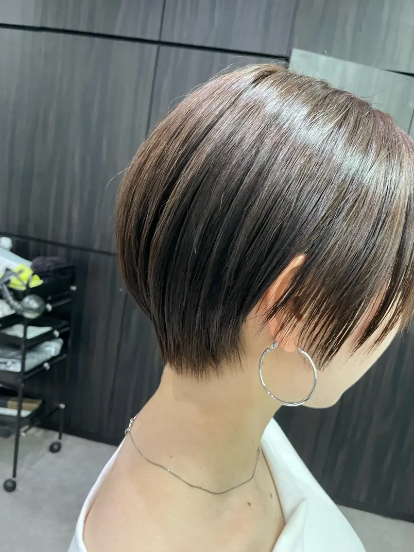 ショート ショートヘア 北村 斗和のヘアスタイル