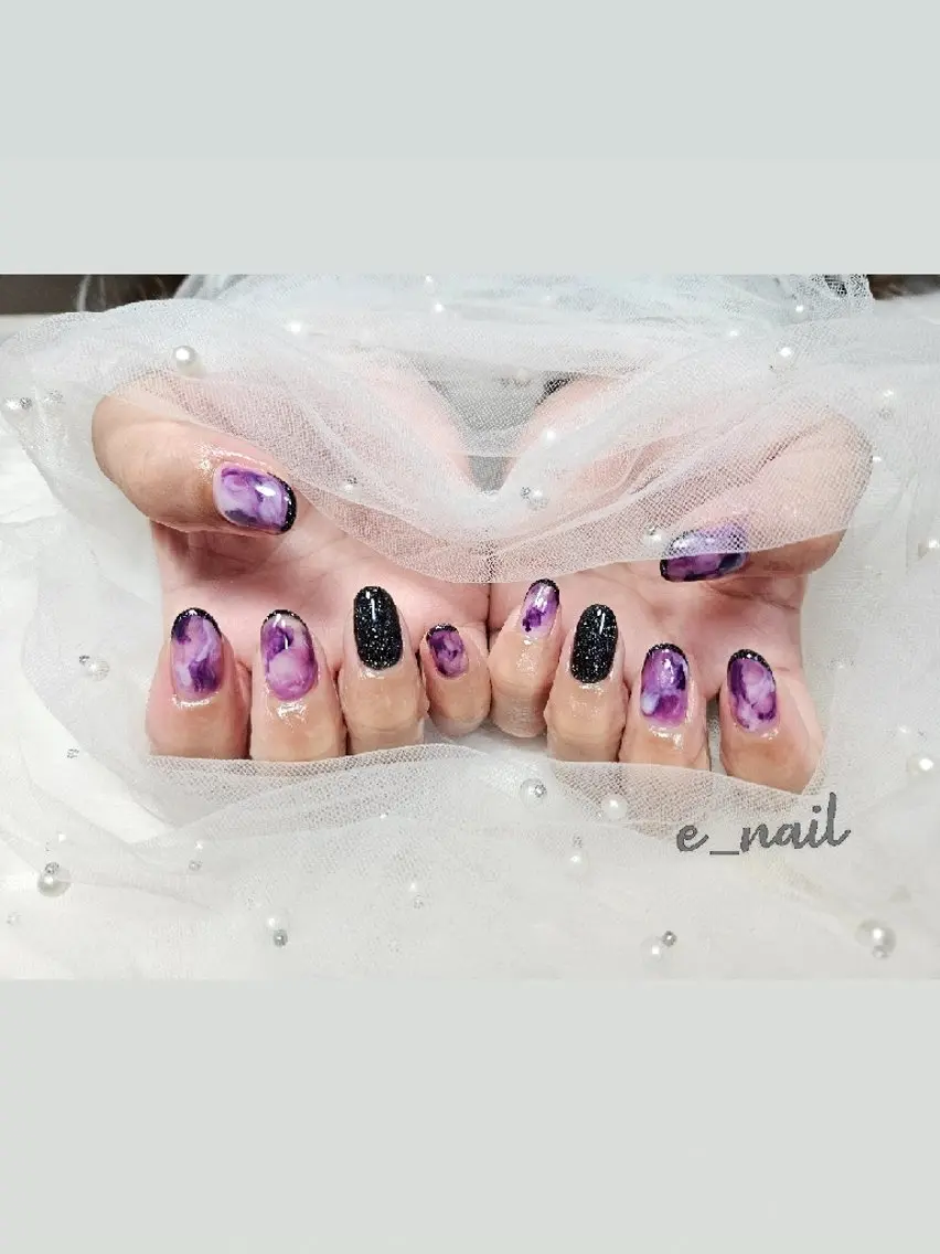 ネイル e_nail🍀自宅 サロン八潮eri☆　のネイルデザイン