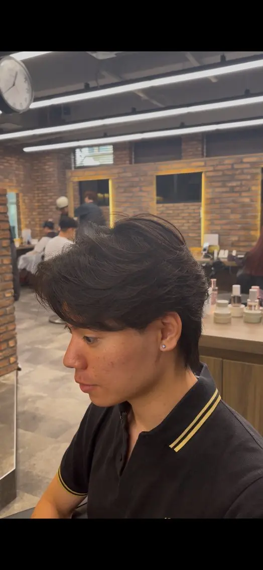メンズ カット パーマ 🪽直毛男子の救世主 🪽フェザーパーマのヘアスタイル