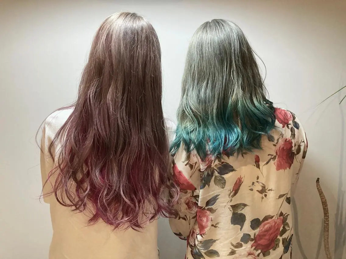 ロング タカツド ユウキのヘアスタイル