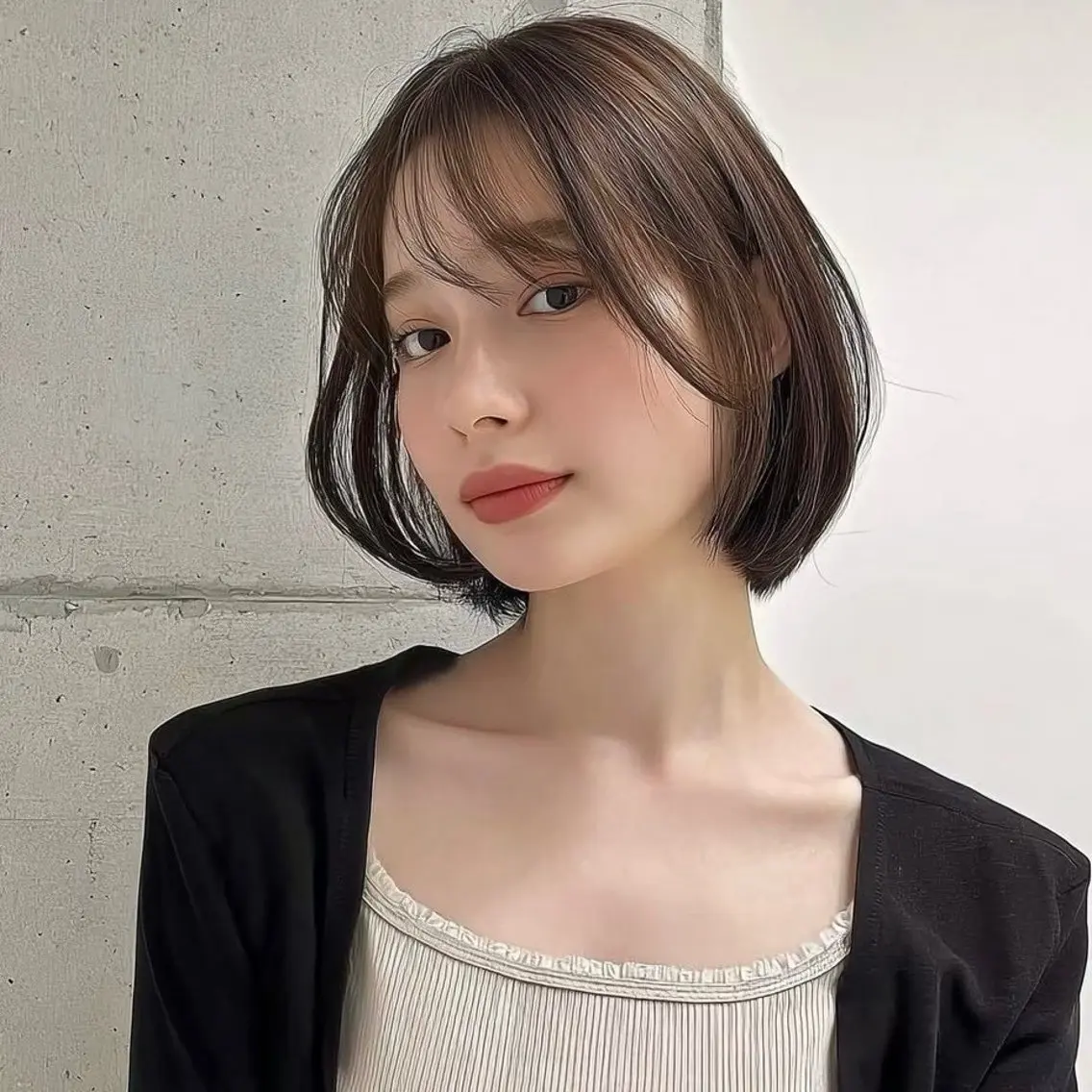 カラー 多田 愛子のヘアスタイル
