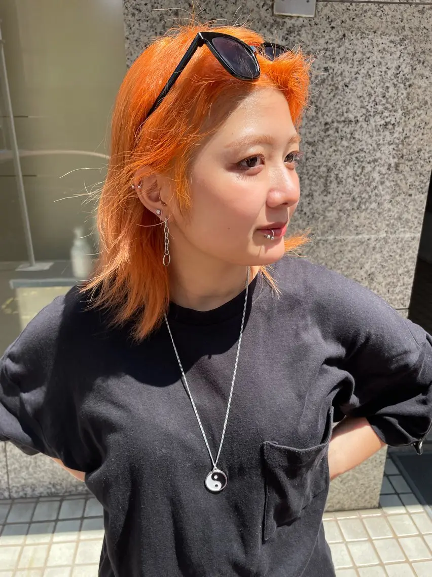 カラー ブリーチ Junks 🌙TAMAKI🌙のヘアスタイル