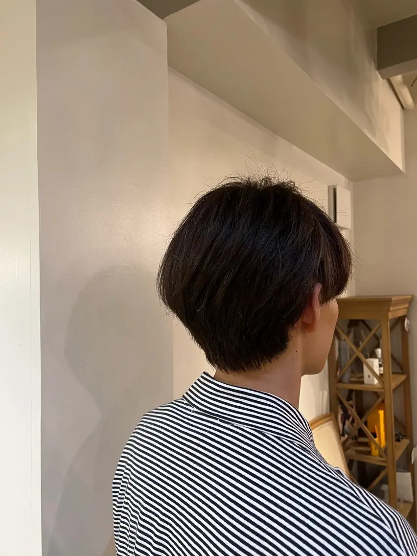 メンズ カット トリートメント ひがし はるなのヘアスタイル