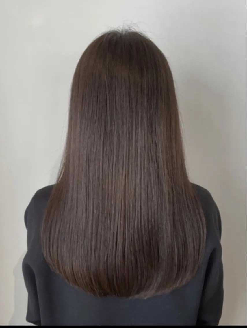 ロング ロング 中西 榛菜のヘアスタイル