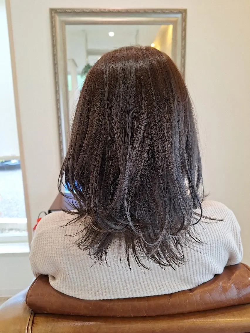 ミディアム アッシュ adorable🌸 TOMOKO🌸のヘアスタイル