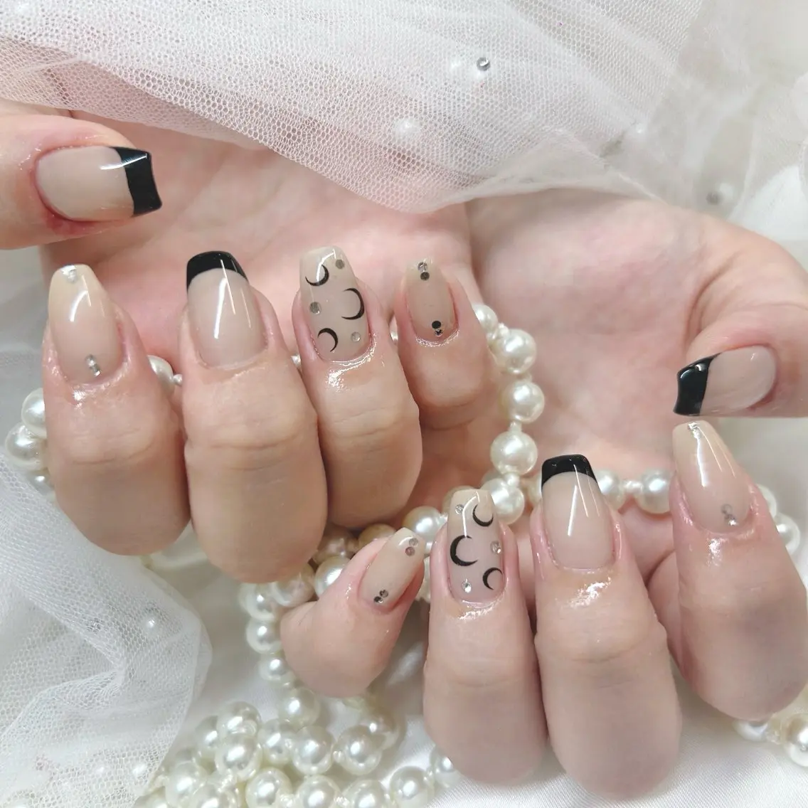 ミディアム ハンドネイル Ange Nailistのネイルデザイン