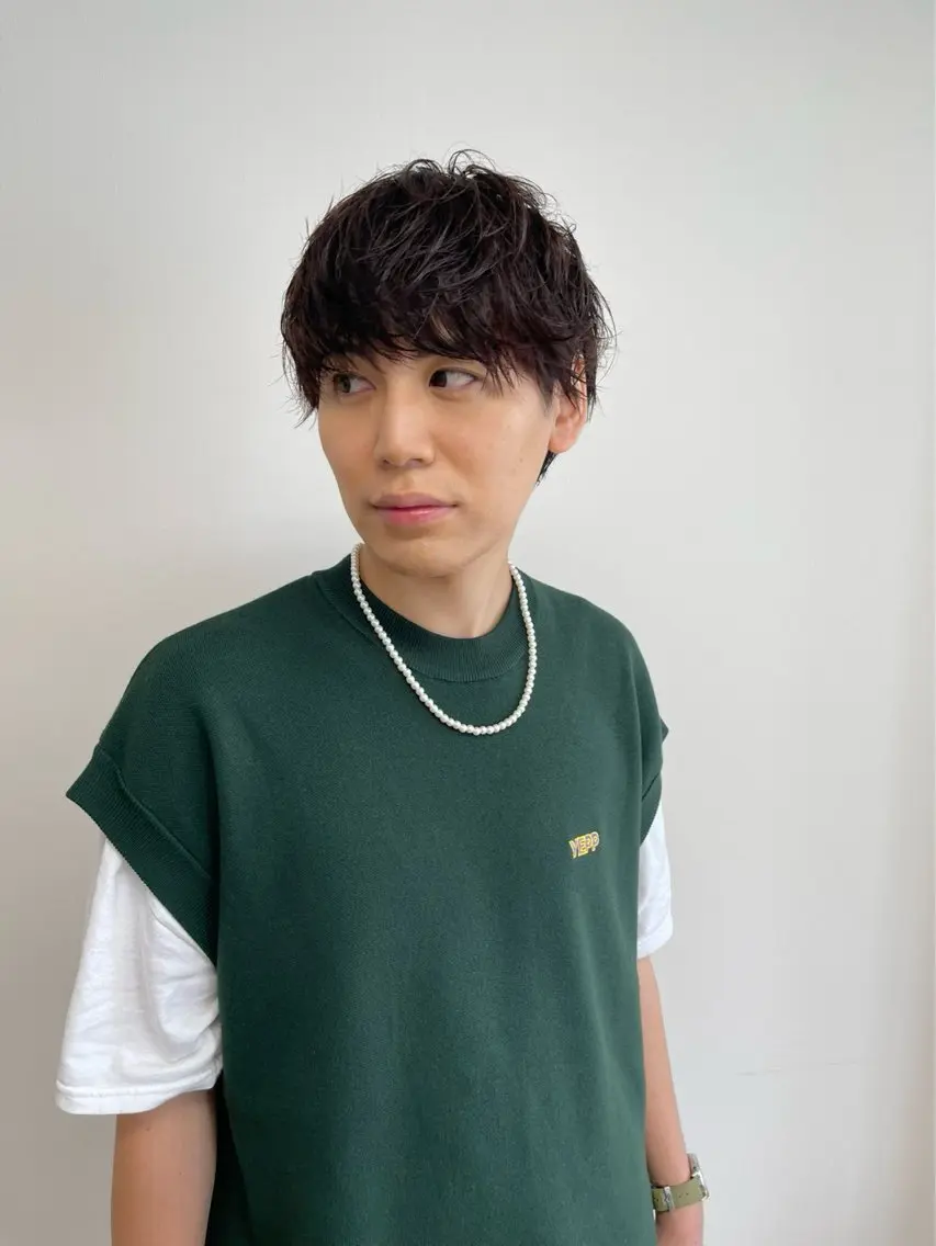 メンズ マッシュ 刈り上げ BASSA 江古田店 玲のヘアスタイル