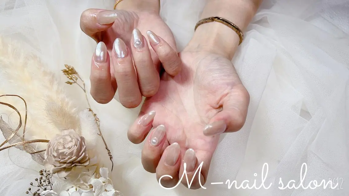 ネイル シンプルネイル M_ nail salonのネイルデザイン