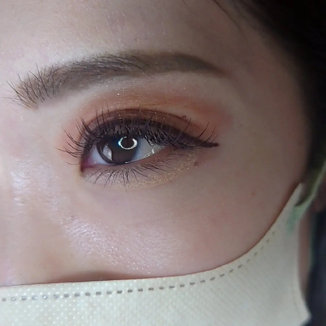 マツエク・マツパ カラーマツエク フラットラッシュ マツエク EYELASH lino　合志市のマツエク・マツパデザイン