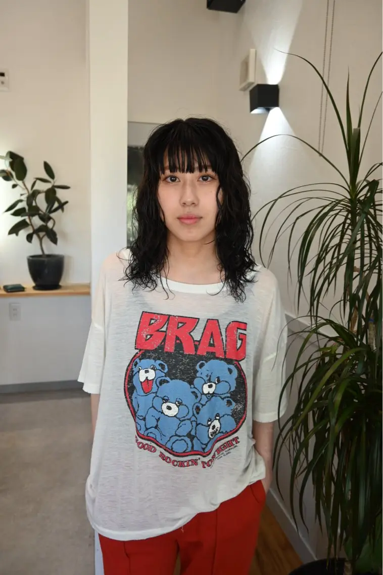 ミディアム パーマ カット パーマ トリートメント 🟤TAP🟤 木曳野　金沢店のヘアスタイル
