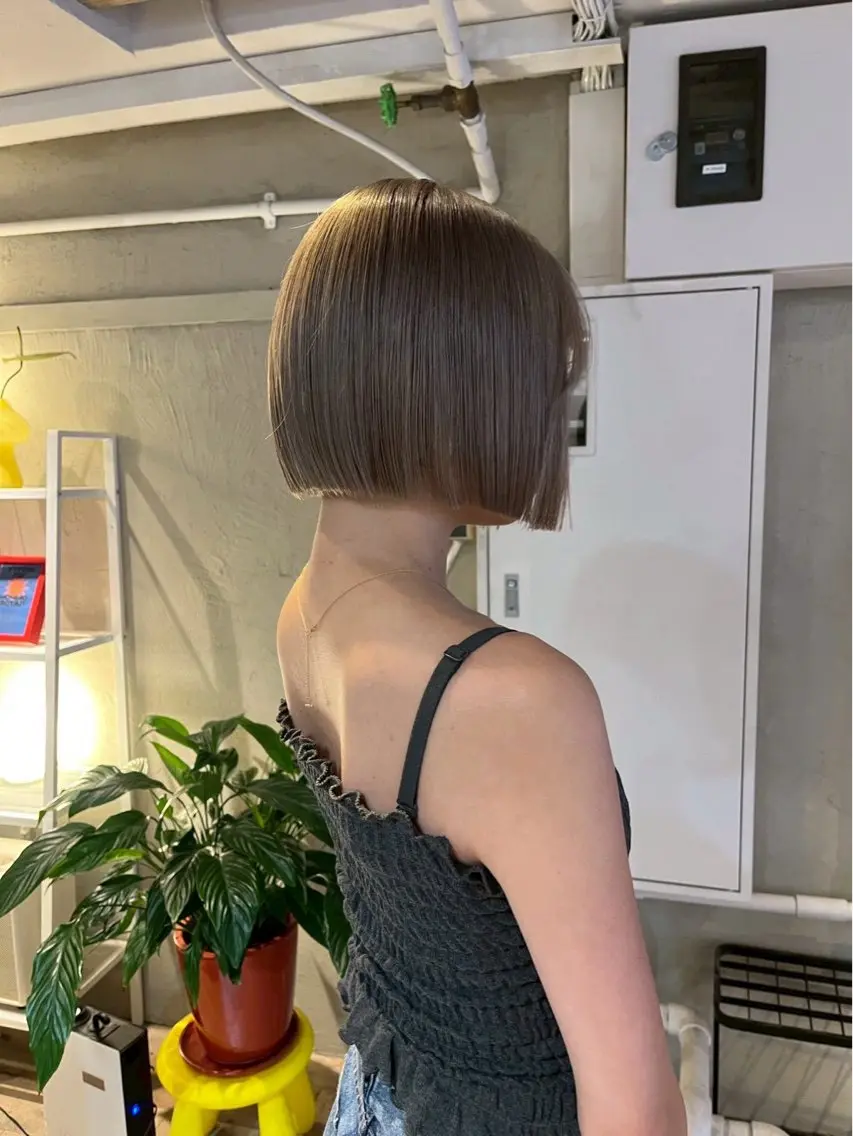 カラー ハイトーン🐢カメイ /ショウト🧊🔥のヘアスタイル