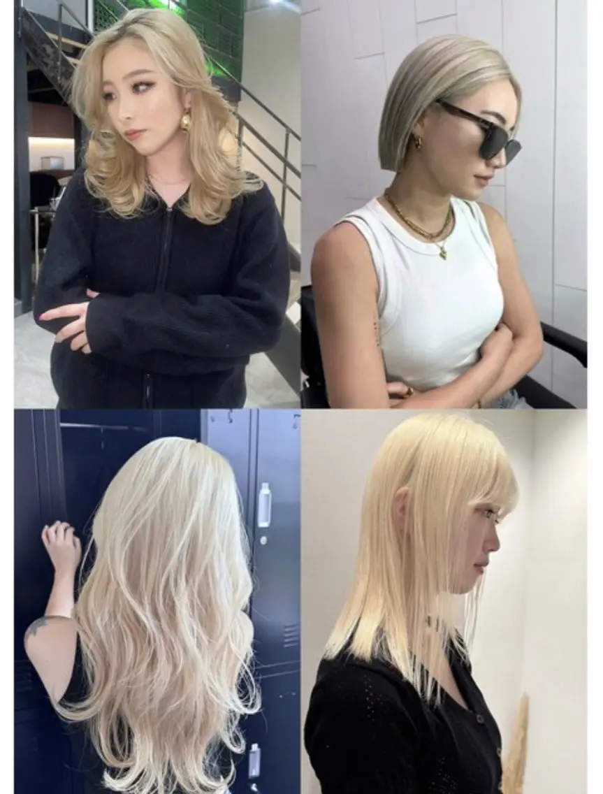 【予約No.1】ブリーチカラー + トリートメントの写真