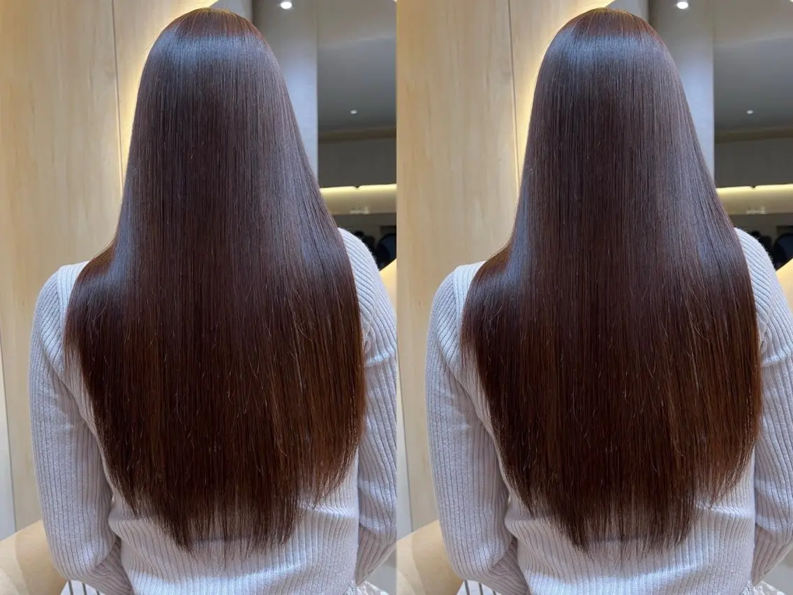 カラー キッズ ❤️縮毛矯正❤️ 髪質改善❤️平野実花のヘアスタイル