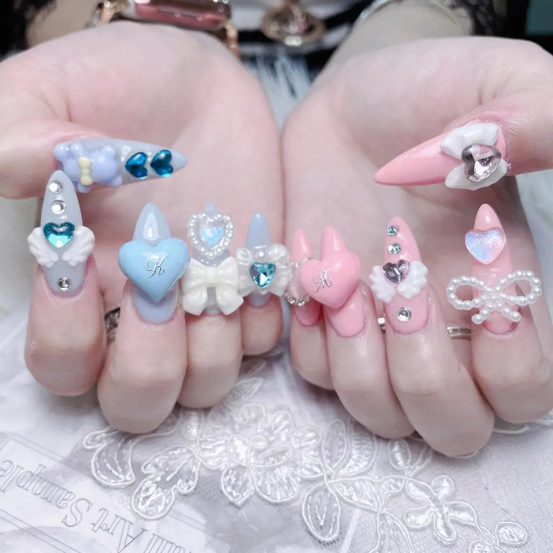 ネイル princess スカルプ専門店のネイルデザイン