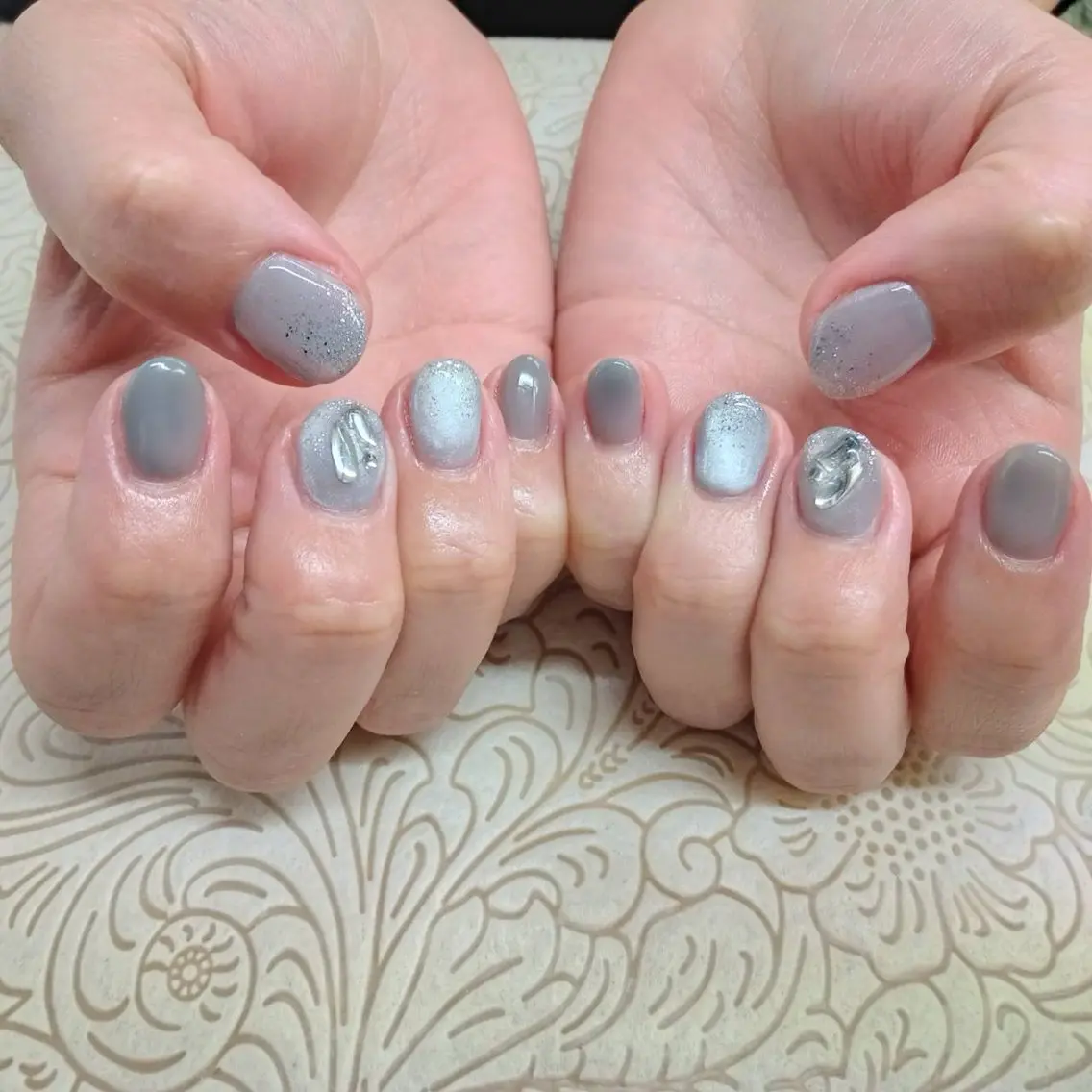 ネイル フラワーネイル precious nail roomのネイルデザイン