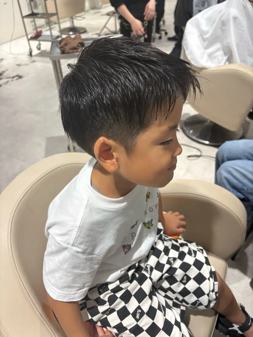 メンズ キッズ 刈り上げ FRAME/ 岡本佳奈のヘアスタイル