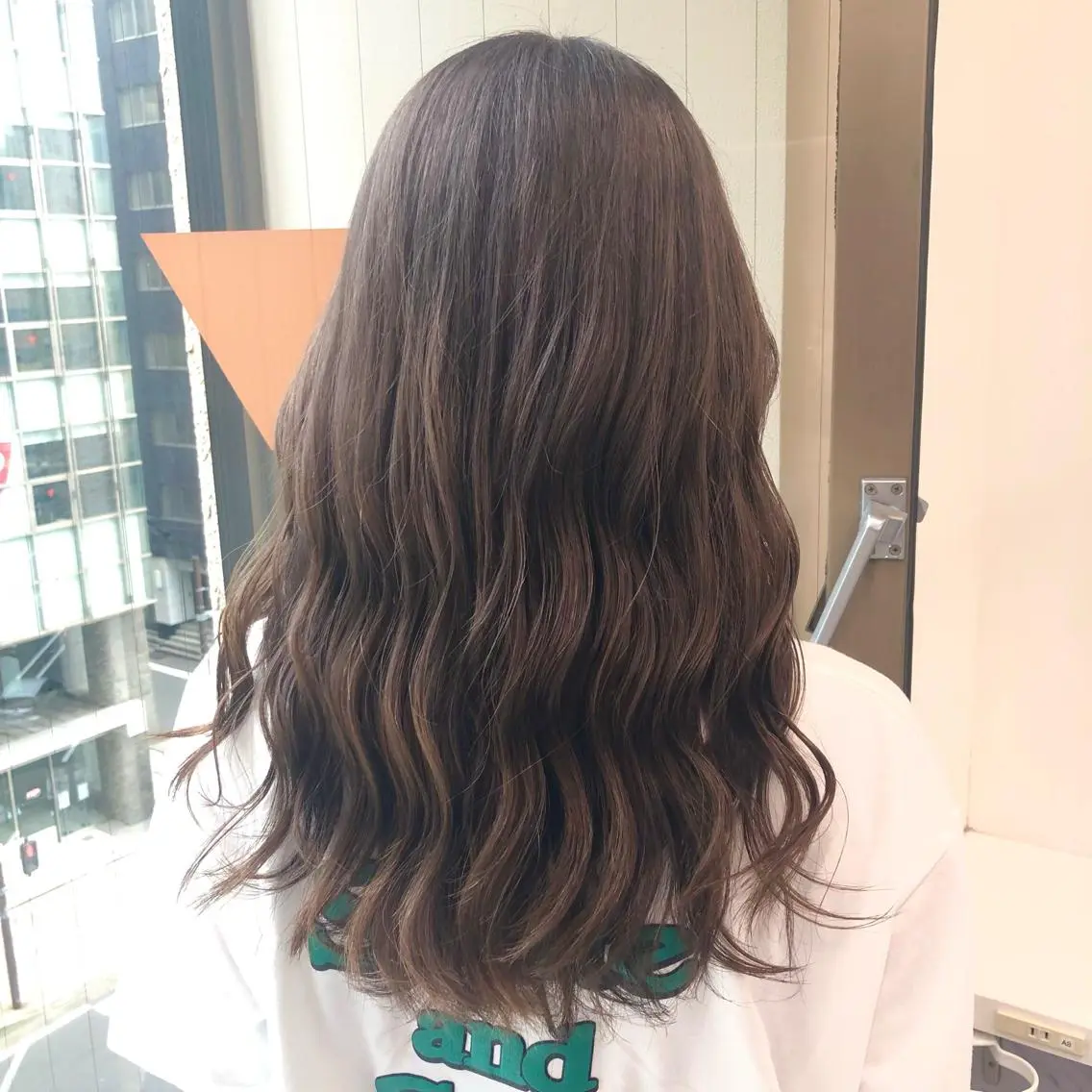 ロング カラー パーマ ヘアアレンジ メンズ キッズ ネイル マツエク・マツパ 上品＆韓国風 🥀海心🥀のヘアスタイル