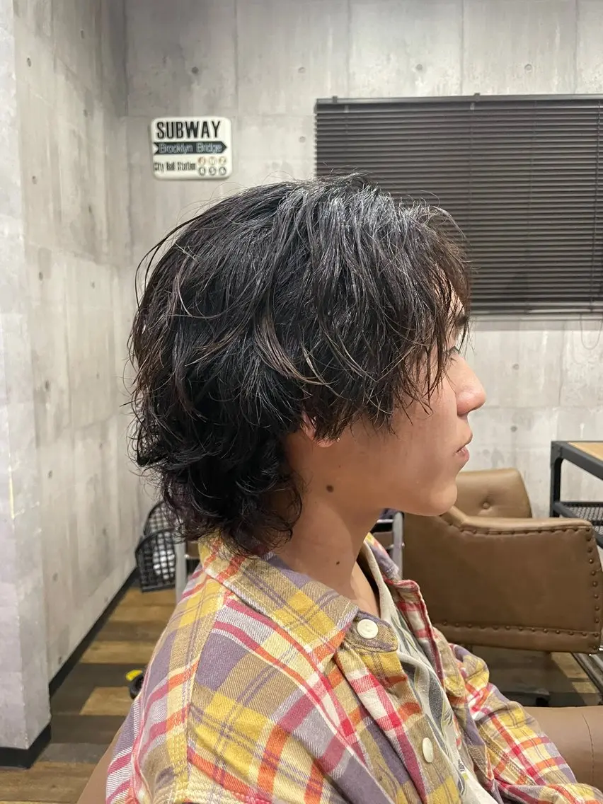 【‼️期間限定‼️】爆モテメンズカット✨️＋再現パーマ《セットも人生も楽にさせてやるよ……😭😭😭😭😭😭😭》の写真