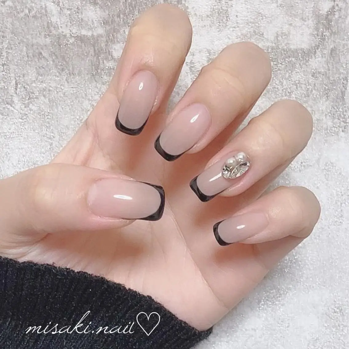 ネイル 韓国ネイル ワンホンネイル ハンドネイル nailsalon miinailsのネイルデザイン