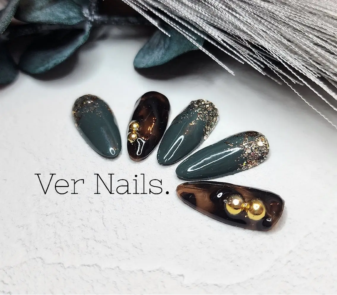 ネイル べっ甲ネイル ハンドネイル Ver Nails.のその他イメージ