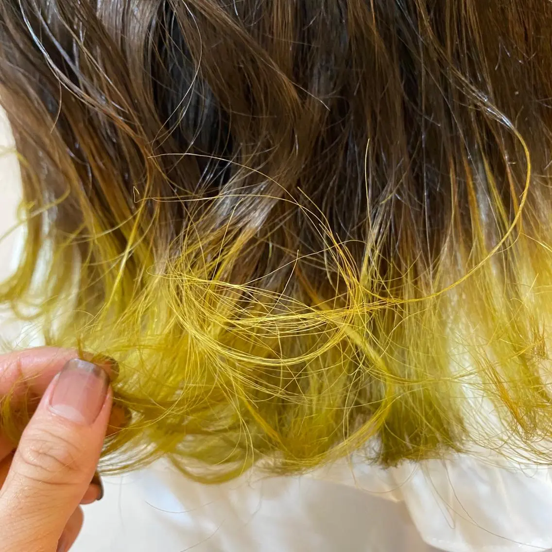 ロング カラー 井手 孔介のヘアスタイル