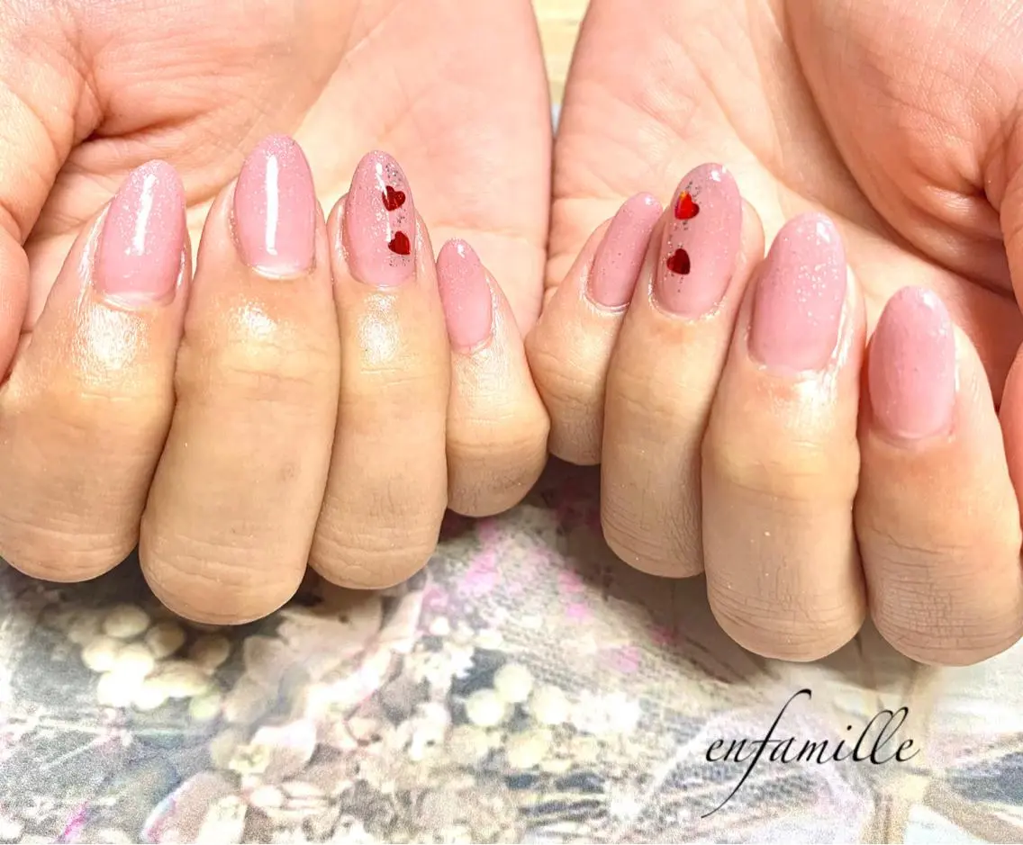 ネイル ハンドネイル nail salon en familleのネイルデザイン