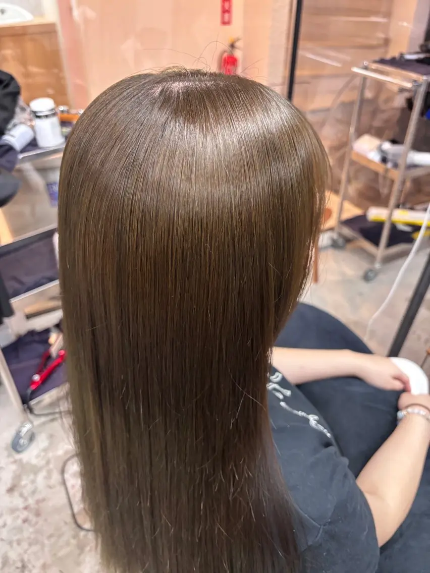 ロング ヘアカラー 透明感ｶﾗｰ🫧 rico💗空き🈶のヘアスタイル