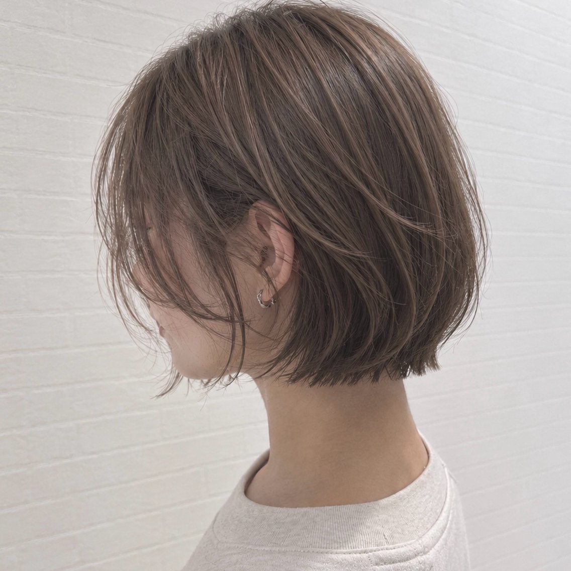 ショート カラー ヘアカラー 🫧透明感カラー ✄mana🫧のヘアスタイル