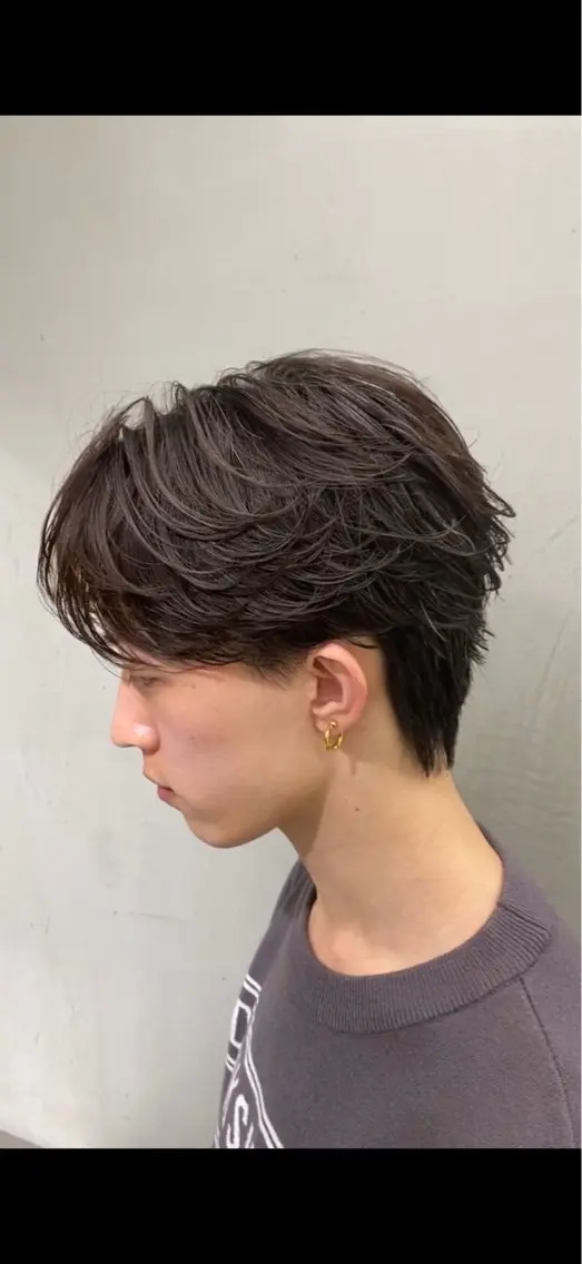 🪽‪新規限定価格🪽‪カット＋フェザーパーマ3500円の写真