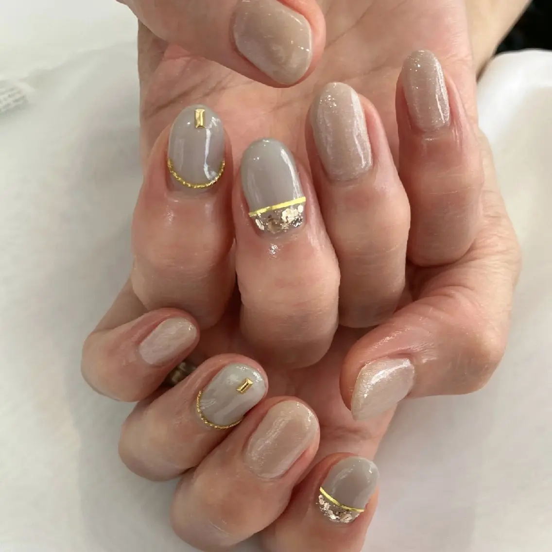 ネイル シンプルネイル ハンドネイル felicita fumi🩷のネイルデザイン