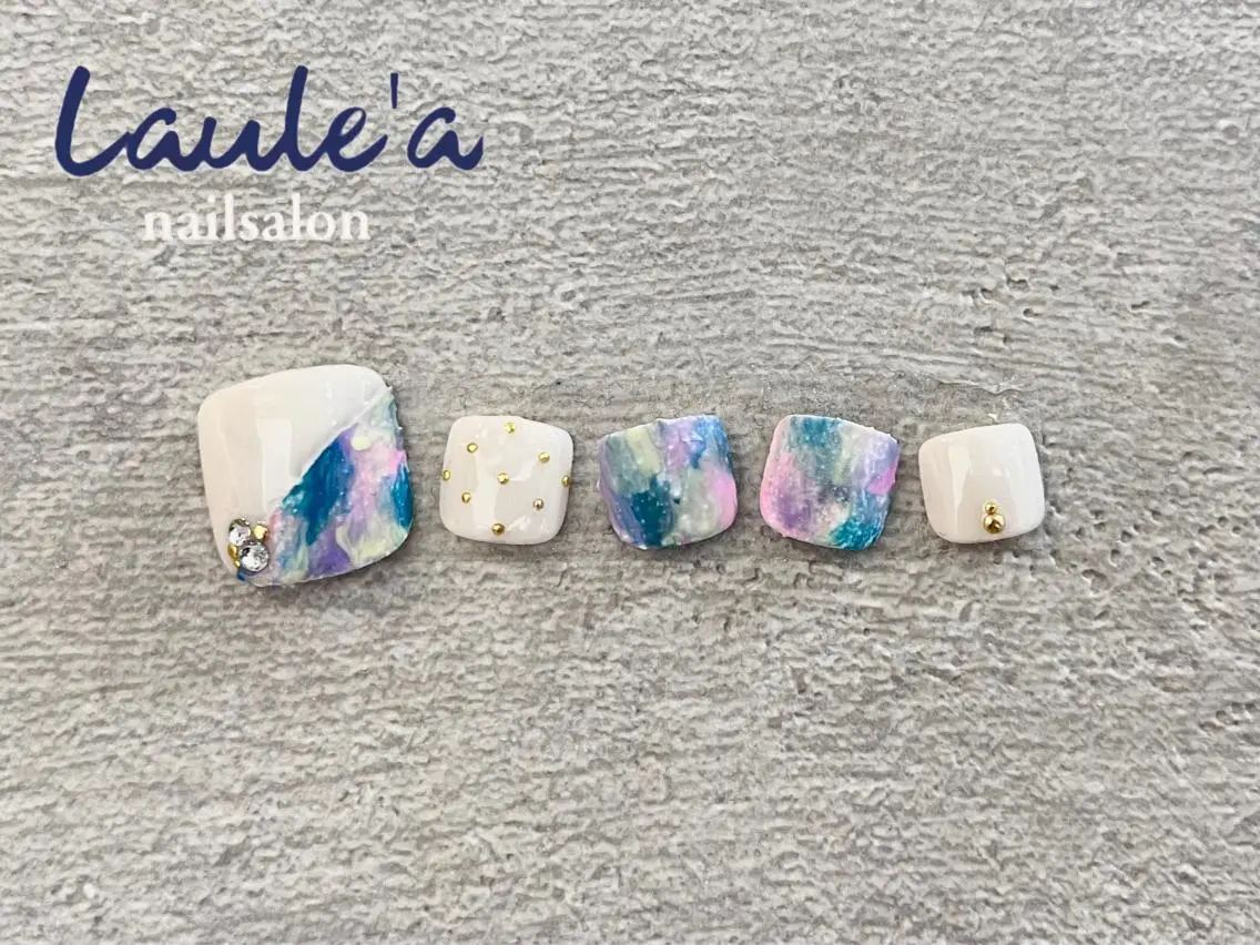ネイル フットネイル Laule’a 昭島店のネイルデザイン