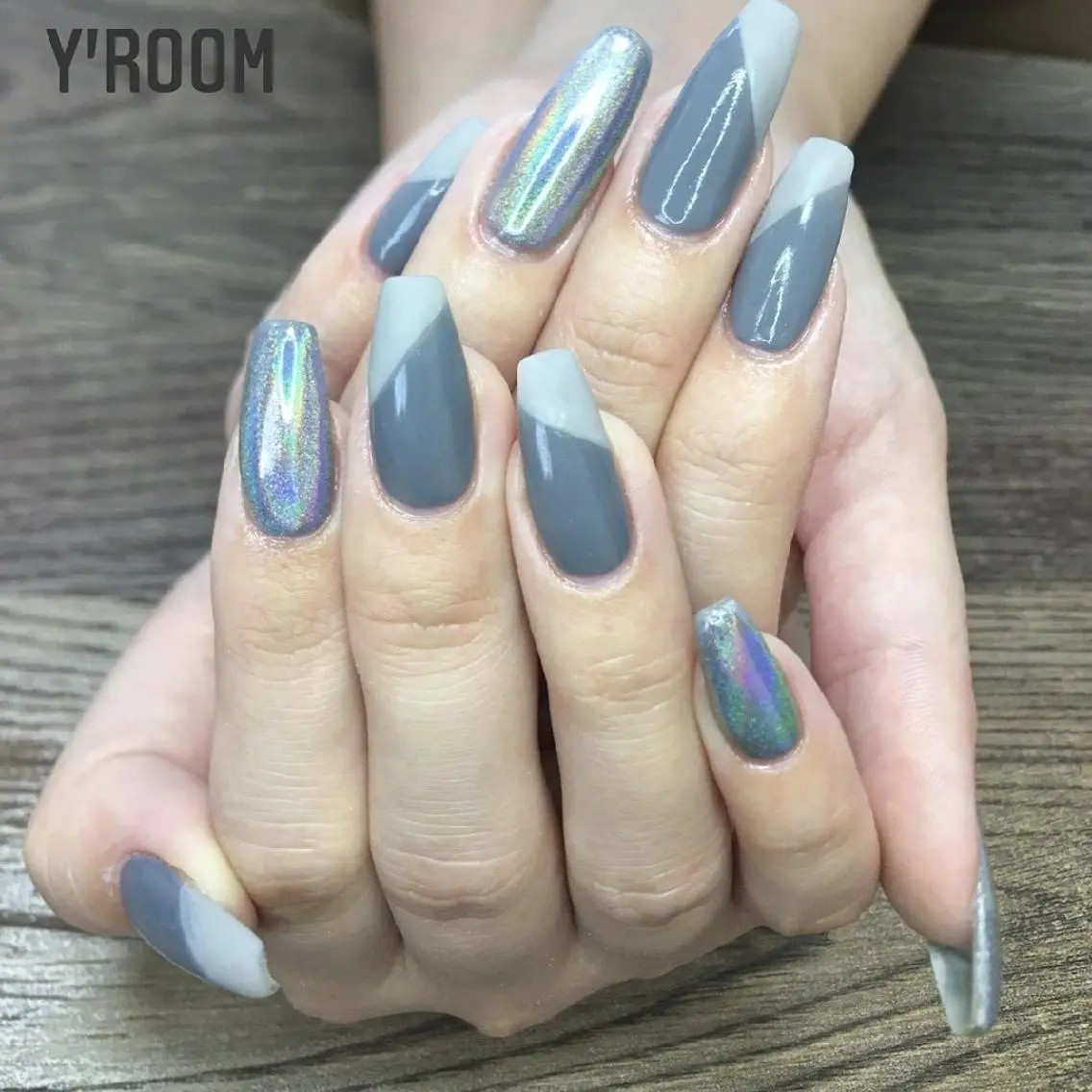 ネイル ジェルネイル ミラーネイル ニュアンスネイル ワンカラーネイル パラジェル ハンドネイル YUKA （ネイリスト）のネイルデザイン