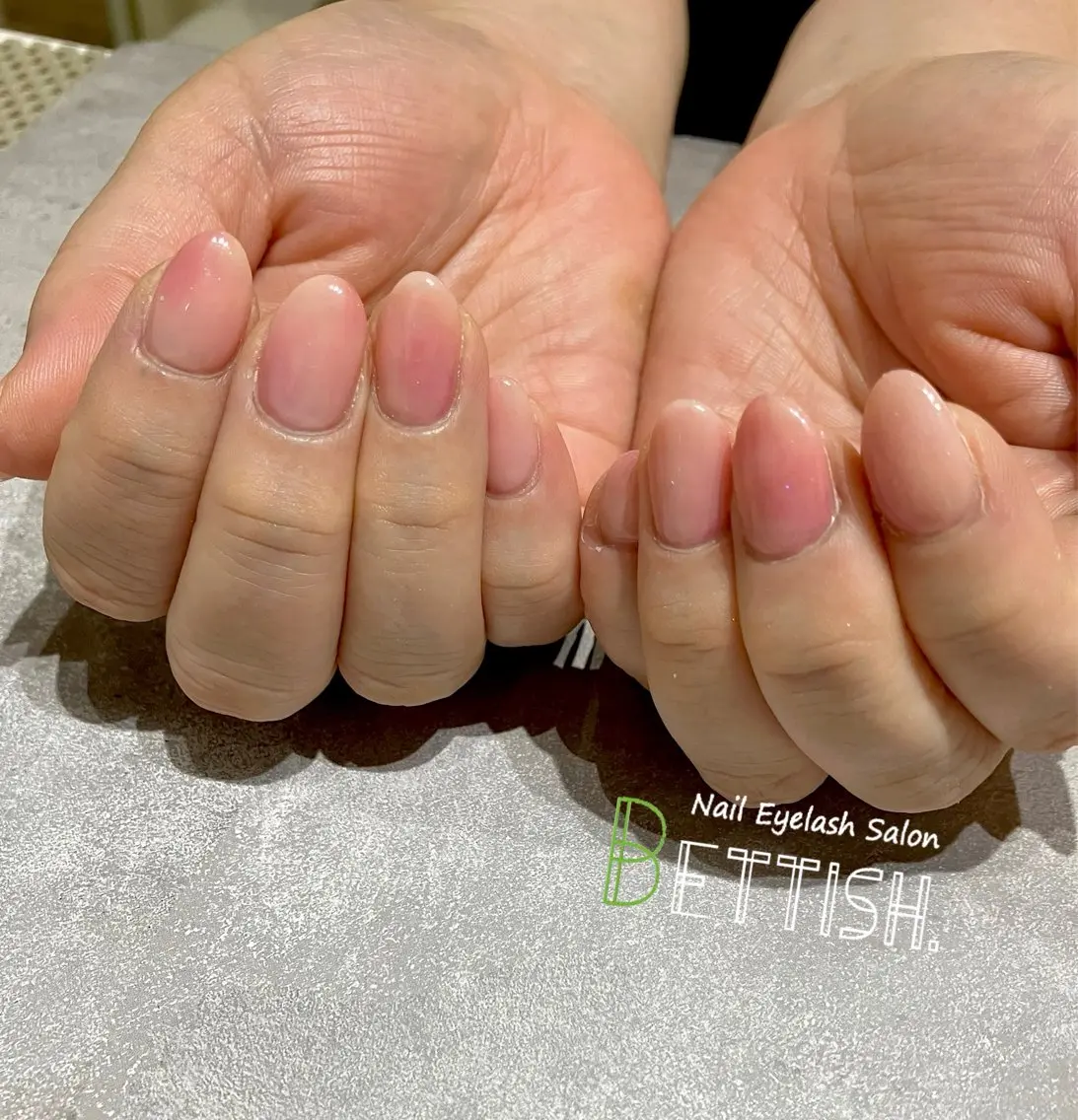 ネイル ニュアンスネイル ピンク ハンドネイル BETTISH. KUMIKO☺︎︎のネイルデザイン