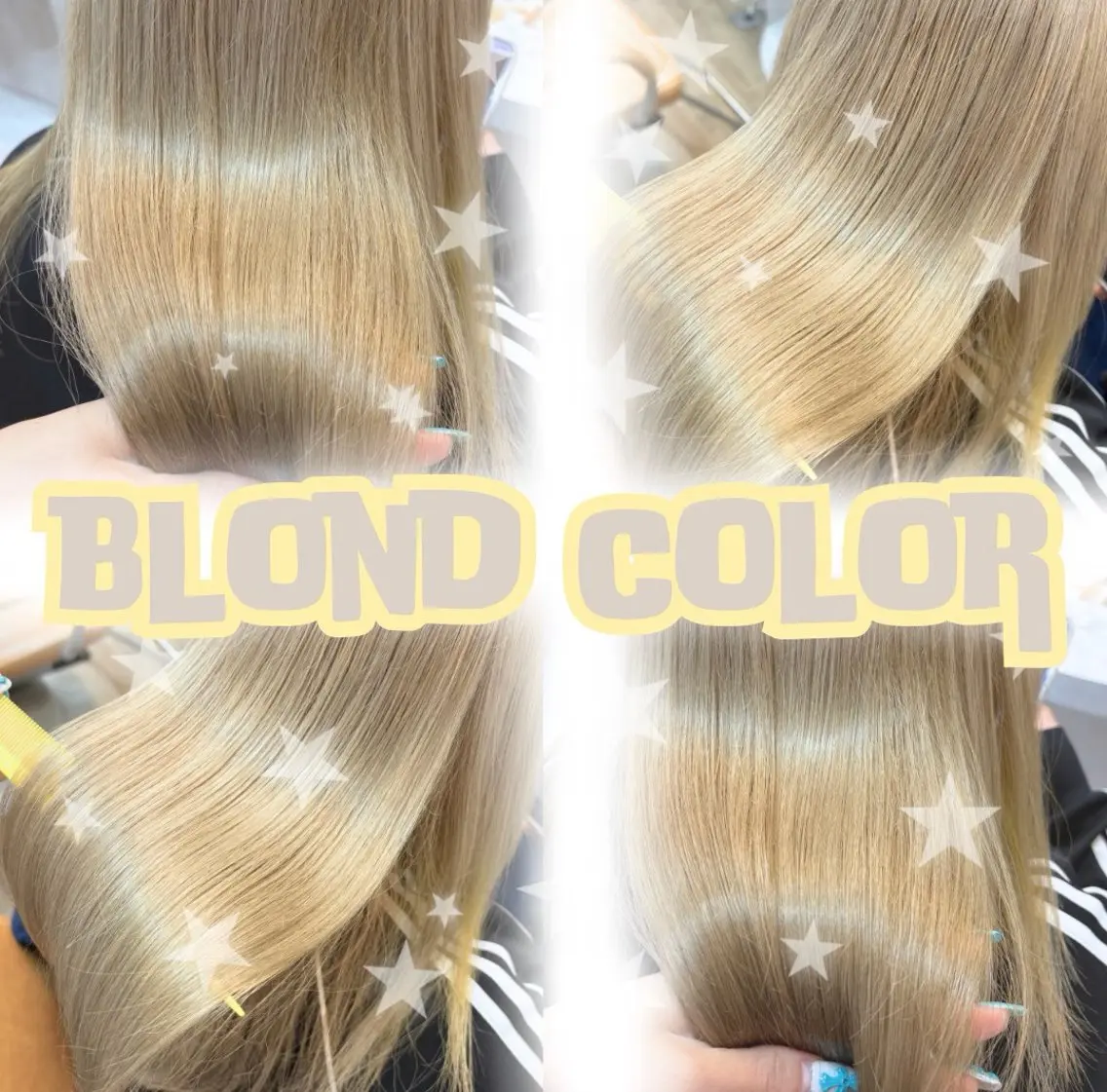セミロング 🩶透明感カラー/ 縮毛矯正LUNA🩶のヘアスタイル