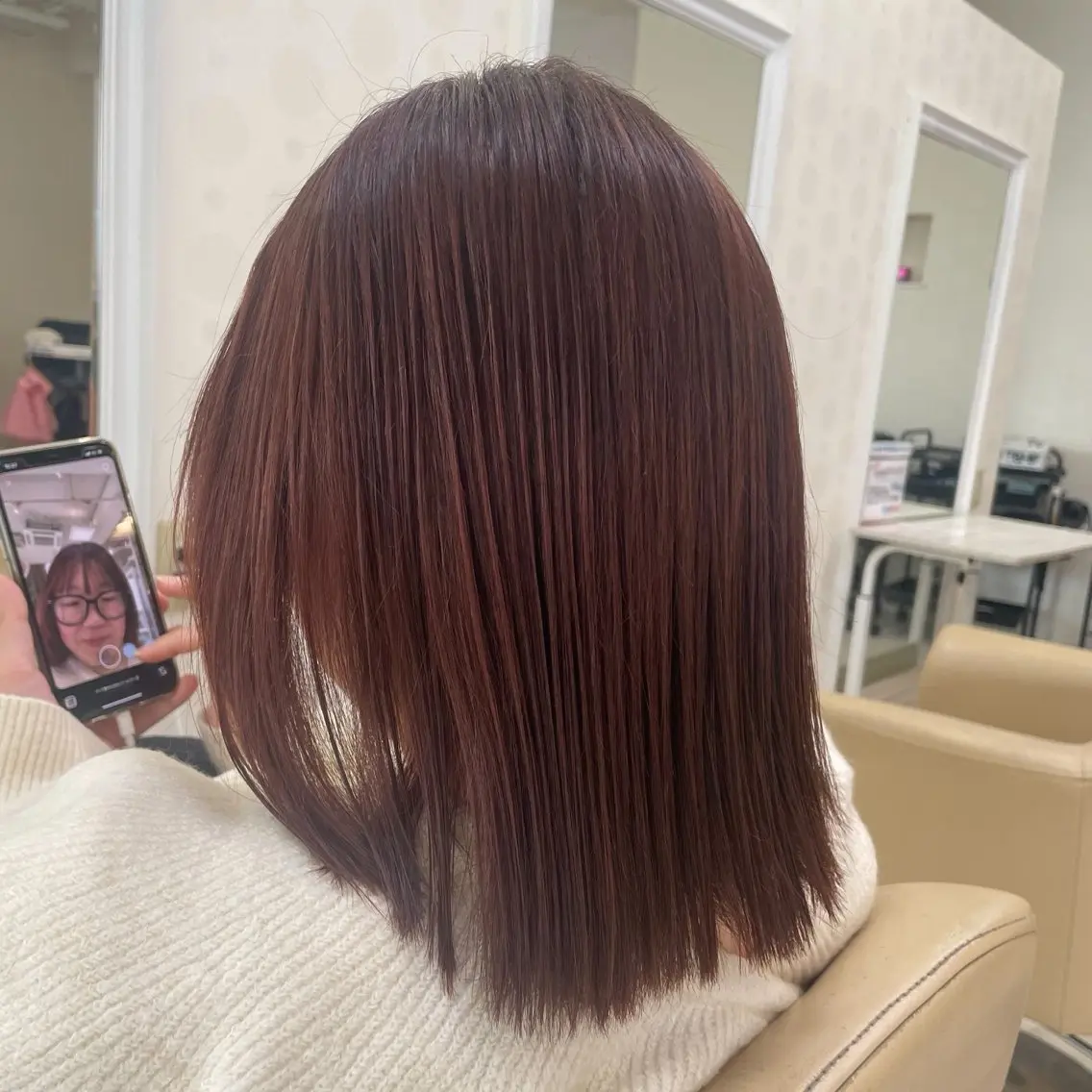 カラー Uno ．のヘアスタイル
