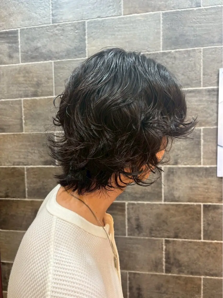 ミディアム 栗原 鈴華🌻のヘアスタイル